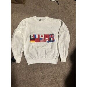 Walt Disney World Epcot Center 1982 Vintage Long Sleeve T-Shirt RARE Medium